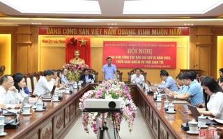 Tập huấn Trang thông thông tin các xã, thị trấn thuộc huyện Lộc Ha